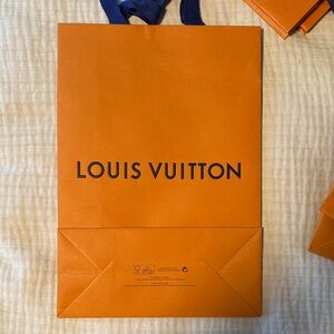 Louis Vuitton Shopping Orange Tote